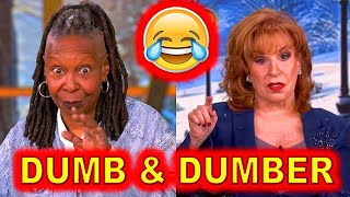 Whoopi Goldberg \u0026 Joy Behar PROVE How DUMB They are TODAY on The View.....