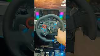 Logitech g29 Steering Wheel vibration 😜Forza horizon 5 pc #shorts #viral #trending #gaming