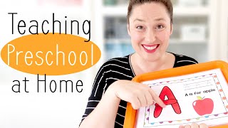 Teaching Preschool at Home