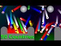 50 Countries Elimination Marble Race