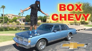 BOX CHEVY PROJECT - BOX CHEVY CAPRICE - 1989 Chevy Caprice - Caprice Classic  box chevy caprice