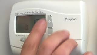 Drayton: Digistat +2RF Customise Thermostat V2