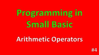 class 6 small basic|Introduction to Small Basic|Small Basic class 6 | #4