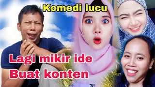 Lagi mikir ide buat konten,, duet komedi lucu kocak duet ayang Bestie dan ayang embah 🤣