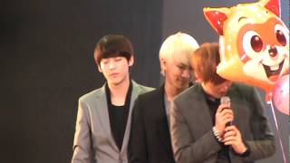 120428 BTOB 롯데월드 게릴라콘서트 Monday To Sunday -  민혁 ver