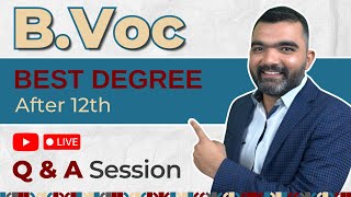 Best Degree After 12th B.Voc | Prof. Pratik Joshi | Drona Foundation |