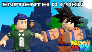 Enfrentei o GOKU no DRAGON BALL RAGE | Roblox-