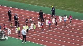 2015.11.1 福岡県小学生秋季陸上競技大会 1年生男子50ｍ決勝