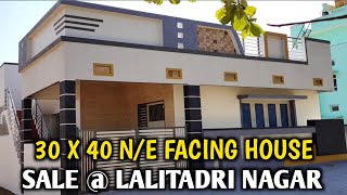 LARGE 30 X 40 House For Sale in Lalitadri Nagar Mysore