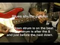 Funky Texas Blues Shuffle Guitar Strumming Tutorial FunkGuitarGuru