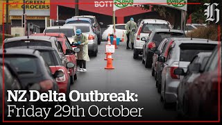NZ Delta Outbreak | Friday 29th Oct Wrap | nzherald.co.nz