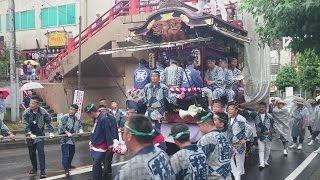 2016年7月9日 成田祇園祭 花崎町（京成成田東口～JR成田東口）