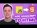 How to Add JavaScript to HTML