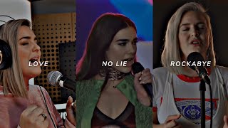 Rockabye x No Lie (Lyrics) | Anne Marie X Dua Lipa | WhatsApp Status | English Song WhatsApp Status