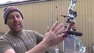 2021 Obsession Custom HB33 ladies compound bow