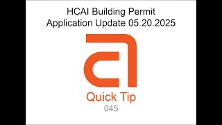 HCAI Building Permit Application Update 2025