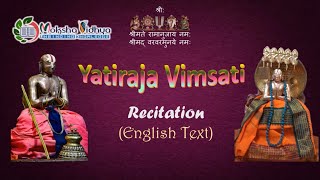 Yatiraja Vimsati (English text)