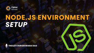 How to Setup Node.js Environment for Next.js | Complete Beginner Setup | CipherSchools