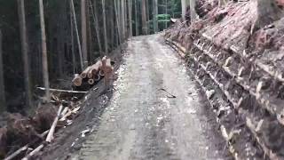 作業道完成動画　EMR