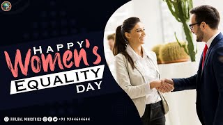 Happy Women's Equality Day ..|| Tamil Christaian Whatsapp Status