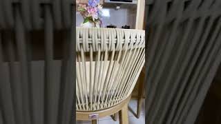 I'm obsessed with these new counter stools in my kitchen.#barstool #barchair #indoor #kitchen