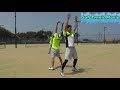 【ソフトテニス】u20男子代表合宿でのウォーミングアップ＃3