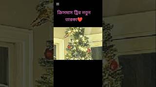 ক্রিসমাস ট্রির নতুন তারকা❤️#crismas #america #2024shorts #news #khristan#khobor