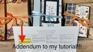 Addendum to my Desk Organizer/Notepad Tutorial