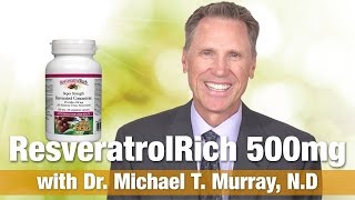 Natural Factors Resveratrolrich Super Strength 500mg with Dr.  Michael T.  Murray