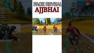 #totalgaming ajju bhai free fire face reveal 😎 😂 || total gaming || #viralvideo 😂 YouTube #Shorts