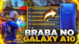 MELHOR DPI + SENSIBILIDADE PARA O GALAXY A10 NA NOVA ATUALIZAÇÃO - FREE FIRE