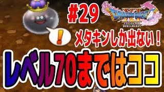 ドラクエ11【#29 LV70までのレベル上げはココだ!】メタルキングのみ出現する場所で超速レベル上げ　ドラゴンクエストXI　つちのこ実況