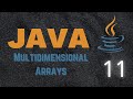 Learning Java 11 - Multidimensional/2D Arrays