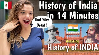 Thats why India is Great Nation |History of India in 14 Minutes | Reaction |