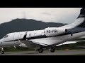 embraer phenom 300e takeoff at angra dos reis brazil