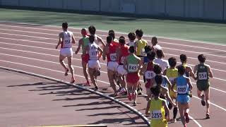 2019岡山県長距離記録会　男子5000m6組