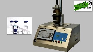 Non-destructive integrity test for pre-filled syringes - ASC 7400 F