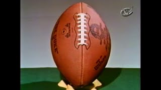 This Is A Football (John Facenda, 1967) - Enhanced - 1080p/60fps