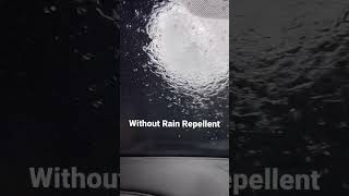 Why applying a rain repellent is important