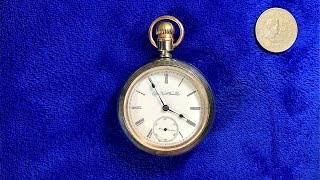 Elgin Pocket Watch Movement / Antique / 1900 / 17 Jewels / 18 size