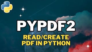 How to Install PyPDF2 in Python 3.12 | Read PDF File in Python (2024)