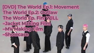 [DVD] ATEEZ THE WORLD Ep.1: Movement Ep.2: Outlaw/Ep.Fin: WILL [Jacket \u0026 MV Making Film/Showcase]