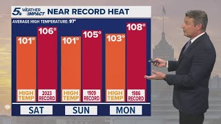 Heatwave continues into the weekend | KENS 5 Weather Impact Forecast