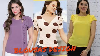 50 Belíssimas Blusas Para Senhoras - Blusas Femininas Lindas 💗