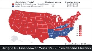 1952 US Presidential Election Result