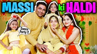 Massi Ki Wedding🎷🥳 | Haldi | Wedding Dance Performance | Wedding Vlog - 186 | Samayra Narula |