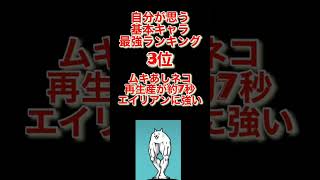 にゃんこ大戦争　自分が思う　基本キャラ最強ランキング！