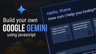 Build a Gemini AI Chatbot Using Only HTML, CSS & JavaScript