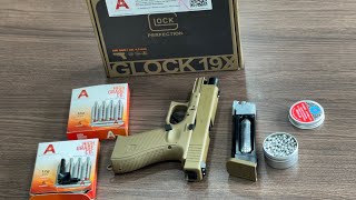 Umarex Glock 19X CO2 BB Air Pistol Unboxing, Review \u0026 Firing Test | Umarex Air gun in india 🇮🇳