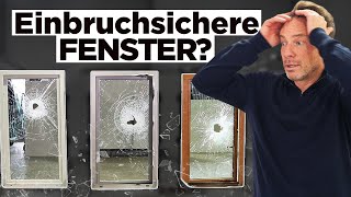 Burglar-proof windows tested - resistance classes RC2, RC3 & RC4 explained